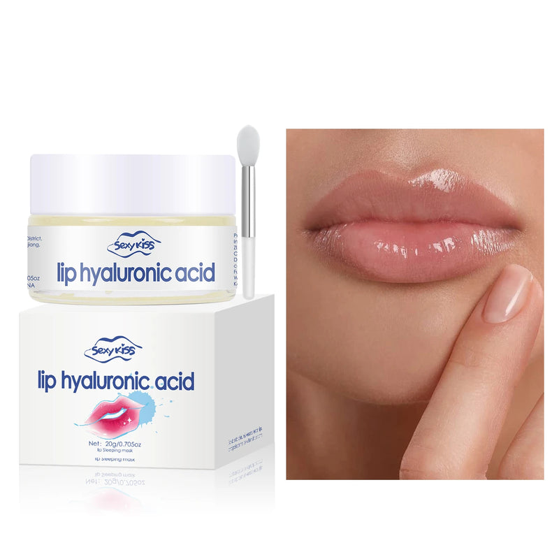 Hidratante labial com colágeno e hidrante labial com ácido hialurônico