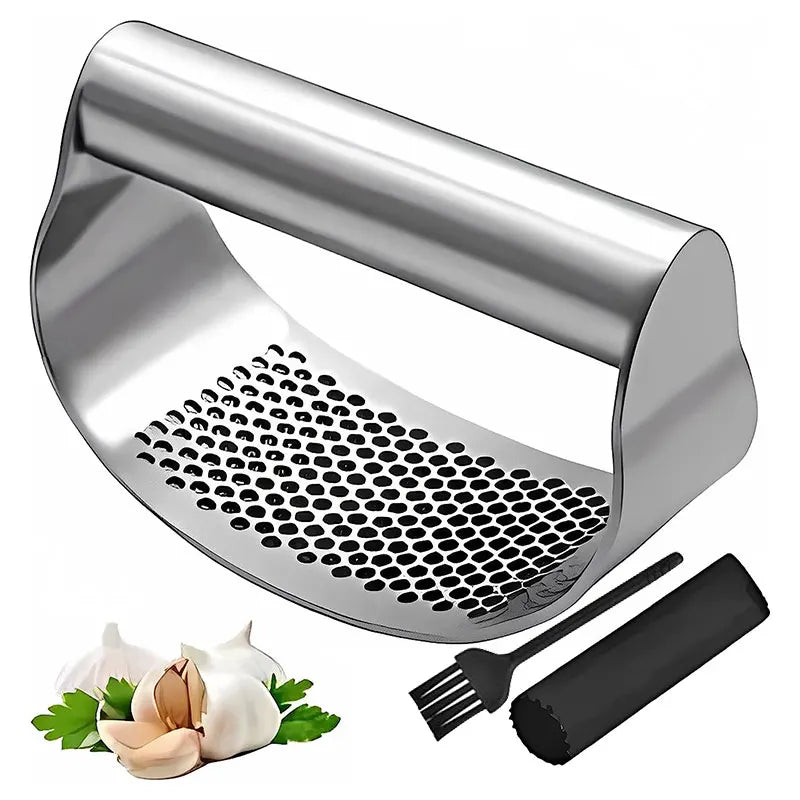 Amassador de Alho Manual Inox