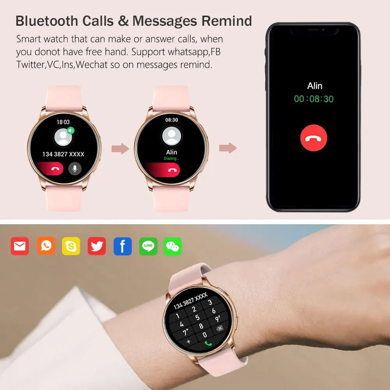 Smartwatch MEVADEN Bluetooth Android e IOS